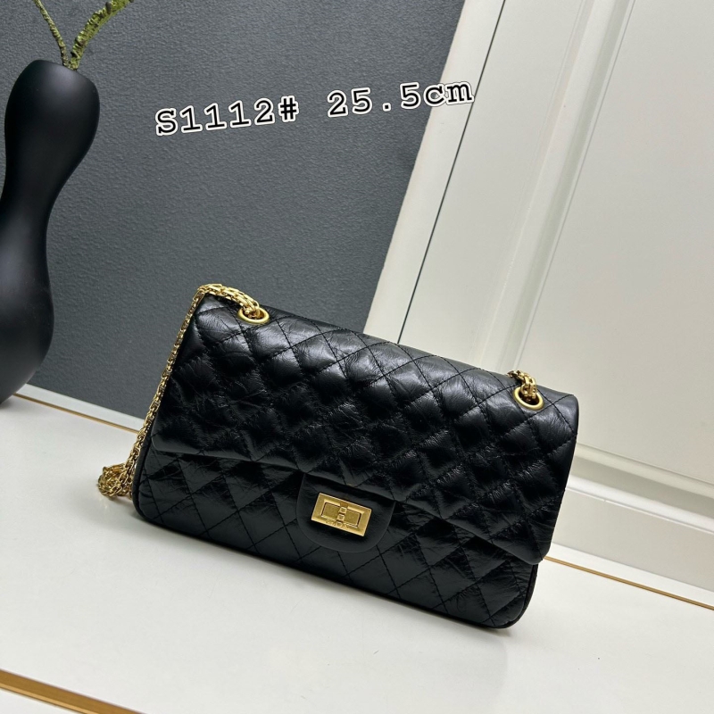 Ch*el top handle bags